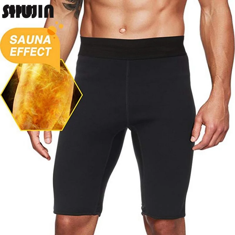 SHUJIN 2019 Men's Hot Sweat Sauna Shorts Thermo Slimming Shorts sports Tights Shorts Black Workout Slim Bottom Male
SHUJIN 2019 Men's Hot Sweat Sauna Shorts Thermo Slimming Shorts sports Tights Shorts Black Workout Slim Bottom Male