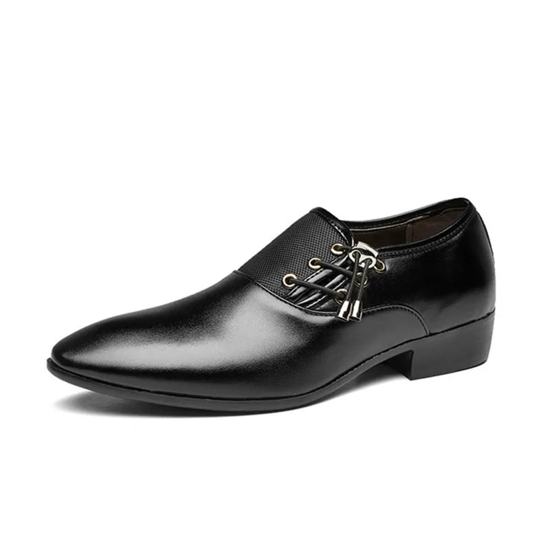 2019 new Office Shoes PU Leather Fashion Men Business Dress Loafers Pointy Black Shoes Oxford Breathable Formal Wed Big Size
2019 new Office Shoes PU Leather Fashion Men Business Dress Loafers Pointy Black Shoes Oxford Breathable Formal Wed Big Size