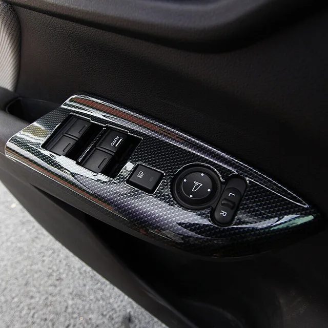 For Honda FIT JAZZ 2014-2018 ABS Carbon Fibre Car Door Window glass Lift Control Switch Panel cover trim car styling accessories
For Honda FIT JAZZ 2014-2018 ABS Carbon Fibre Car Door Window glass Lift Control Switch Panel cover trim car styling accessories