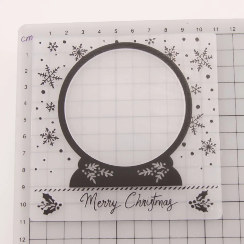 Plastic Embossing Folder Template DIY Scrapbook Photo Album Card Craft DIY Christmas Snowflake-S001
Plastic Embossing Folder Template DIY Scrapbook Photo Album Card Craft DIY Christmas Snowflake-S001