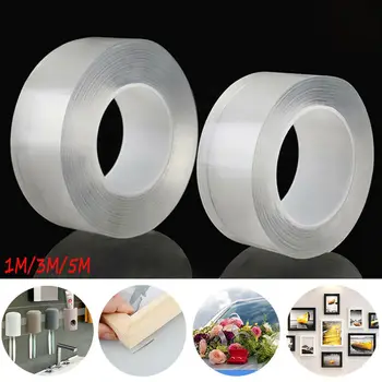 Transparent Magic Tape Double-Sides Adhesive Tape Sticker Traceless PU Waterproof Electical Tape For Home Repair 1/3/5M Hot
Transparent Magic Tape Double-Sides Adhesive Tape Sticker Traceless PU Waterproof Electical Tape For Home Repair 1/3/5M Hot