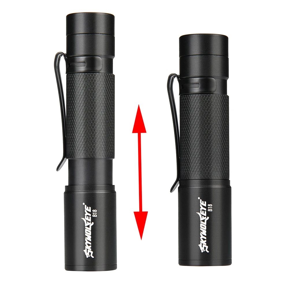 

Portable Mini Penlight Q5 2000LM LED Flashlight Torch Pocket Light Waterproof Lantern AA/14500 Battery Powerful Led