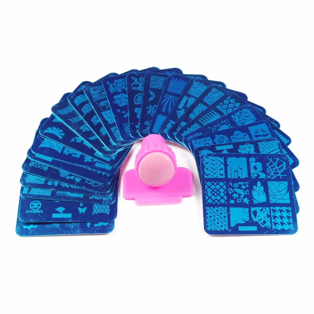 Finger Angel 32PCS Stamp Image Plate Stamping Nail Art DIY Image Plate Template+1 Set Nail Image Stamper+Scraper#HQ061
Finger Angel 32PCS Stamp Image Plate Stamping Nail Art DIY Image Plate Template+1 Set Nail Image Stamper+Scraper#HQ061