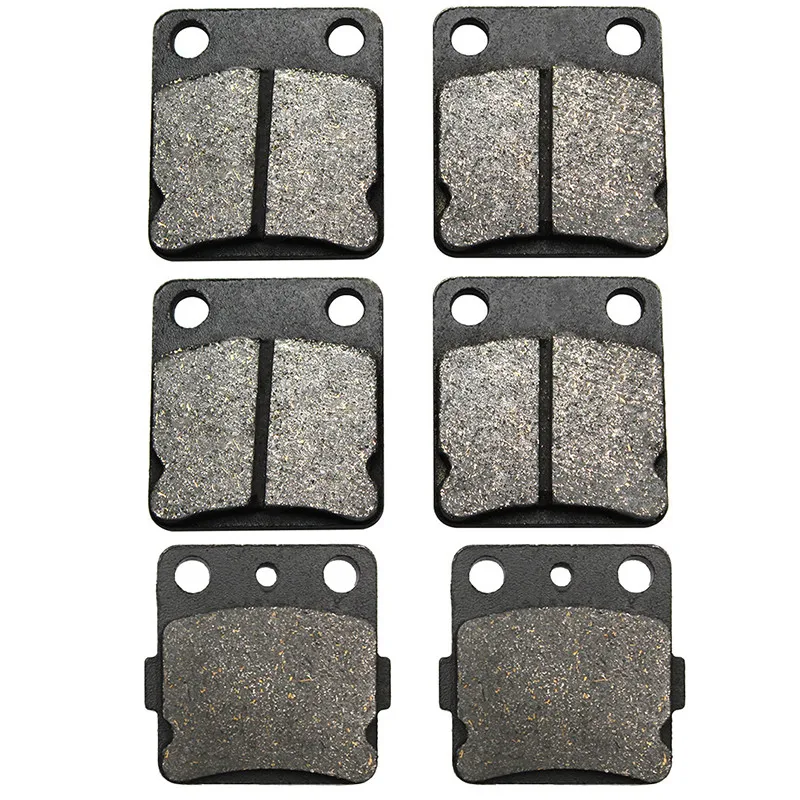 Motorcycle Front and Rear Brake Pads for YAMAHA YFM 350 Wolverine 350 1995-2005 YFM350 Warrior 350 1989-2004
Motorcycle Front and Rear Brake Pads for YAMAHA YFM 350 Wolverine 350 1995-2005 YFM350 Warrior 350 1989-2004