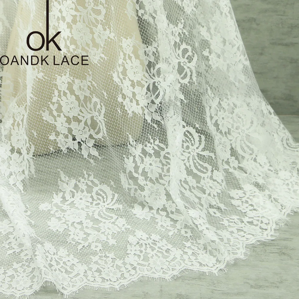3 meter/ lot Eyelash Lace Fabric DIY Decorative High Quality Soft Off Nylon Eyelash Lace Trim Wedding Dress Fabric
3 meter/ lot Eyelash Lace Fabric DIY Decorative High Quality Soft Off Nylon Eyelash Lace Trim Wedding Dress Fabric