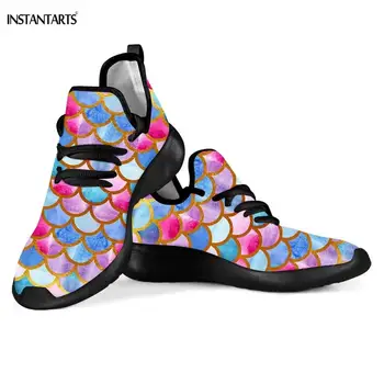 INSTANTARTS Woman Mesh Knit Sneakers Rainbow Pride Scale Printed Running Shoes Outdoor Athletic Sports Light Flying Woven Shoes
INSTANTARTS Woman Mesh Knit Sneakers Rainbow Pride Scale Printed Running Shoes Outdoor Athletic Sports Light Flying Woven Shoes