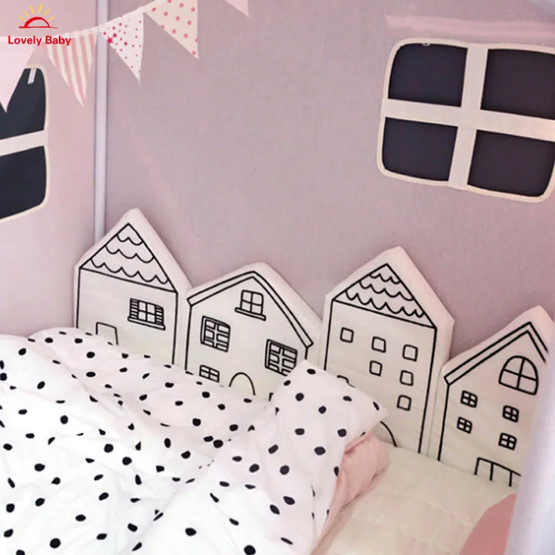 4pcs Baby Bed Bumper Little House Pattern Crib Protection Infant Cot Newborn Bedding Baby Bed Bedding Home Decor
4pcs Baby Bed Bumper Little House Pattern Crib Protection Infant Cot Newborn Bedding Baby Bed Bedding Home Decor