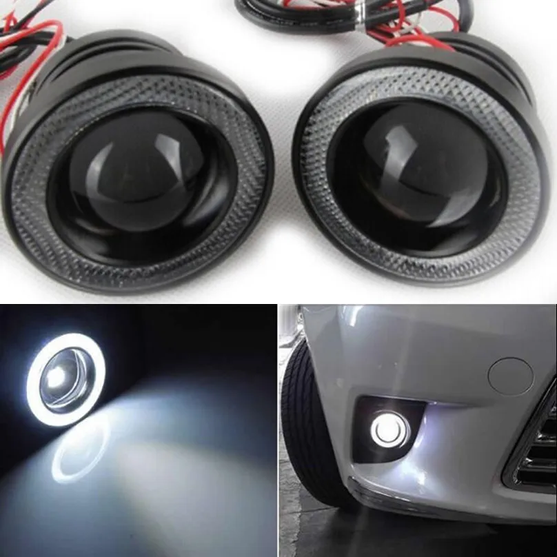 2Pcs Car 3.5 3.0 2.5 inch COB Angel Eyes Fog Lights Led Car Headlight Lamp DRL Universal Daytime Running Light 89mm 76mm 64mm
2Pcs Car 3.5 3.0 2.5 inch COB Angel Eyes Fog Lights Led Car Headlight Lamp DRL Universal Daytime Running Light 89mm 76mm 64mm
