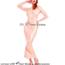 Baby Pink Sexy Latex Dress With Two Zippers At Back Rubber Gown Bodycon Playsuit LYQ-0131
Baby Pink Sexy Latex Dress With Two Zippers At Back Rubber Gown Bodycon Playsuit LYQ-0131