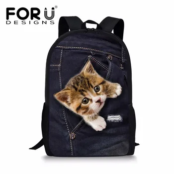 FORUDESIGNS Cute Cat Girls Boys Backpack,3D Dog Printing School Backpacks for Teenage Children Book Back Bag,Large Kids mochila
FORUDESIGNS Cute Cat Girls Boys Backpack,3D Dog Printing School Backpacks for Teenage Children Book Back Bag,Large Kids mochila