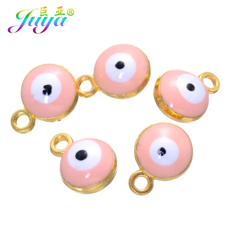 Fashion Gold Plated Charms Multicolor Enamel Evil Eye Charms Pendant For DIY Bracelet
Fashion Gold Plated Charms Multicolor Enamel Evil Eye Charms Pendant For DIY Bracelet
