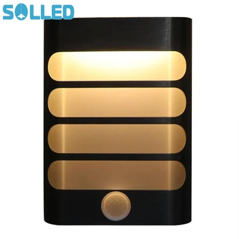 SOLLED Rechargeable Night Light with Motion Sensor LED Wireless Wall Lamp Night Auto On/Off for Kid Hallway Pathway Staircas
SOLLED Rechargeable Night Light with Motion Sensor LED Wireless Wall Lamp Night Auto On/Off for Kid Hallway Pathway Staircas