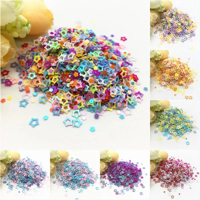 3mm Hollow Star Shape PVC Loose Sequins Paillettes Nail Art Manicure Women DIY Wedding Decoration Confetti Lentejuelas 10/20g
3mm Hollow Star Shape PVC Loose Sequins Paillettes Nail Art Manicure Women DIY Wedding Decoration Confetti Lentejuelas 10/20g