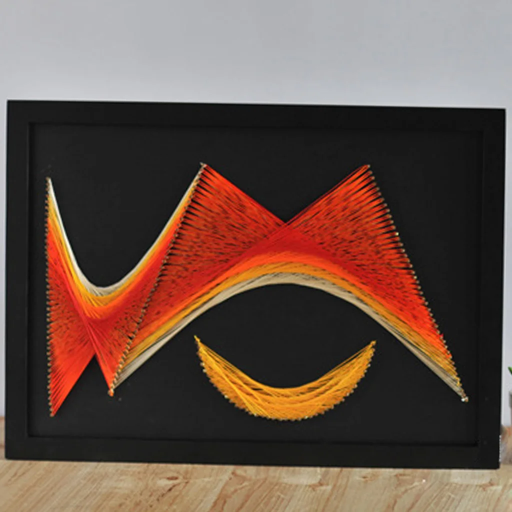 Sunset String Art Kit Stereoscopic Decorative Painting with Materials for Kids Adults Craft
Sunset String Art Kit Stereoscopic Decorative Painting with Materials for Kids Adults Craft