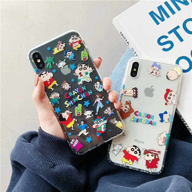 Cartoon crayon shin chan phone case For iPhone 6 6S 7 8 Plus X Case Soft TPU Airbag Back Cover For iPhone XR XS MAX 6 S Case
Cartoon crayon shin chan phone case For iPhone 6 6S 7 8 Plus X Case Soft TPU Airbag Back Cover For iPhone XR XS MAX 6 S Case