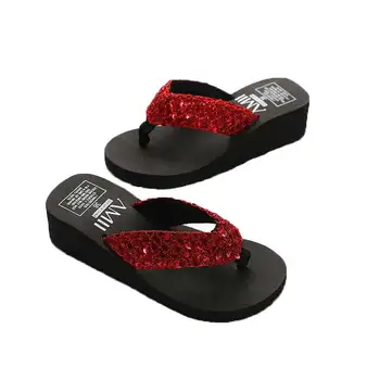 Girls Flip Flops Slipper Brand Shoe Sequins Design Slippers 2018 Summer EVA Thicken Sole Flat Heel Sandals Home Shoes #33
Girls Flip Flops Slipper Brand Shoe Sequins Design Slippers 2018 Summer EVA Thicken Sole Flat Heel Sandals Home Shoes #33