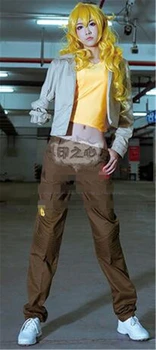 Anime Yang Xiao long Daily Suit Yellow Casual Wear Cosplay Costume Coat+vest+Trousers D
Anime Yang Xiao long Daily Suit Yellow Casual Wear Cosplay Costume Coat+vest+Trousers D