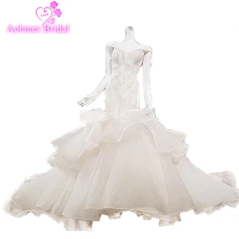 2018 Mermaid Crystals Beading Backless Sequin Cape Sleeves Bridal Gowns Long Train Wedding Dresses Custom Made Bridal Dresses
2018 Mermaid Crystals Beading Backless Sequin Cape Sleeves Bridal Gowns Long Train Wedding Dresses Custom Made Bridal Dresses