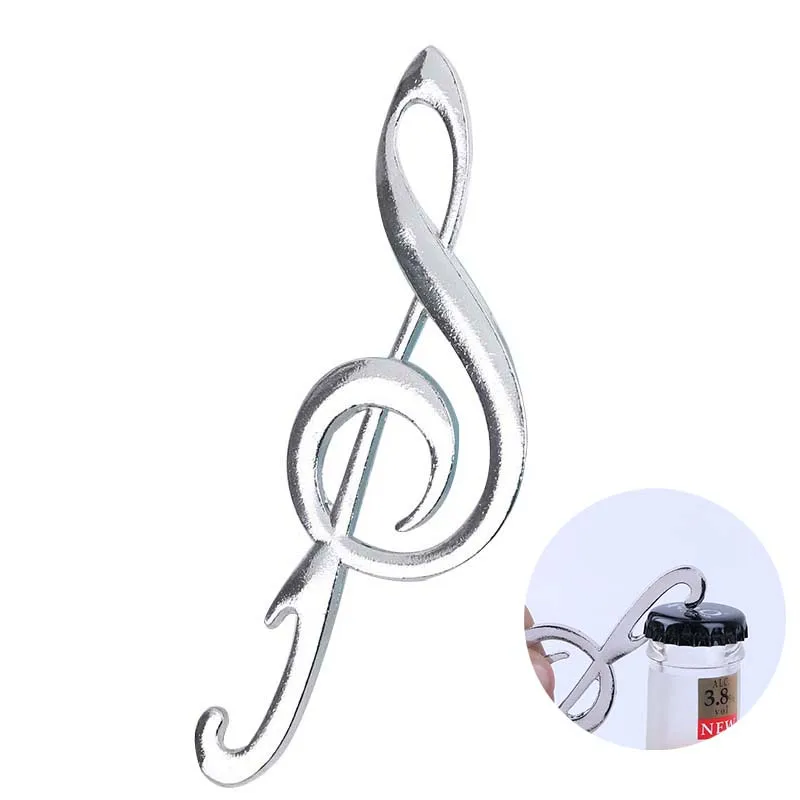 New Arrival Silver Color Bottle Opener Creative Versatile Alloy Music Note-Shape Beer Bottle Opener Wedding Decor Party Gift
New Arrival Silver Color Bottle Opener Creative Versatile Alloy Music Note-Shape Beer Bottle Opener Wedding Decor Party Gift
