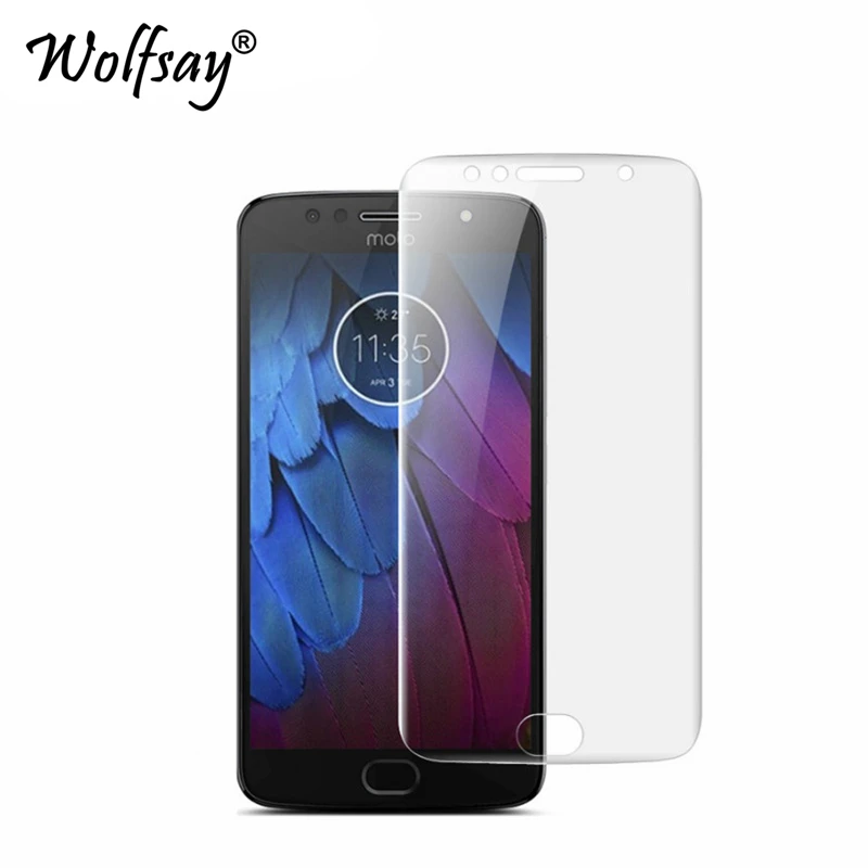 2PCS Wolfsay Screen Protector For Motorola Moto G5S Nano Clear Soft TPU Film (Not Tempered Glass) for Moto G5S Full Cover Film
2PCS Wolfsay Screen Protector For Motorola Moto G5S Nano Clear Soft TPU Film (Not Tempered Glass) for Moto G5S Full Cover Film