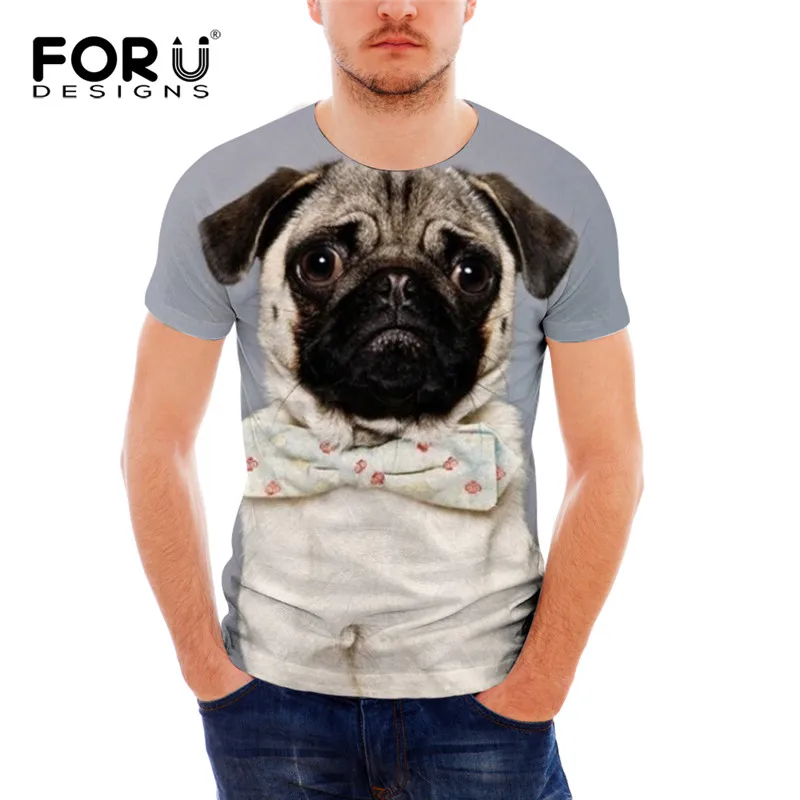 FORUDESIGNS Fashion Men T Shirt Brand Designer 3D Pug Dog Pattern Hip Hop Tees for Teenager Boys Comfort O-neck Top&Tees Shirts
FORUDESIGNS Fashion Men T Shirt Brand Designer 3D Pug Dog Pattern Hip Hop Tees for Teenager Boys Comfort O-neck Top&Tees Shirts