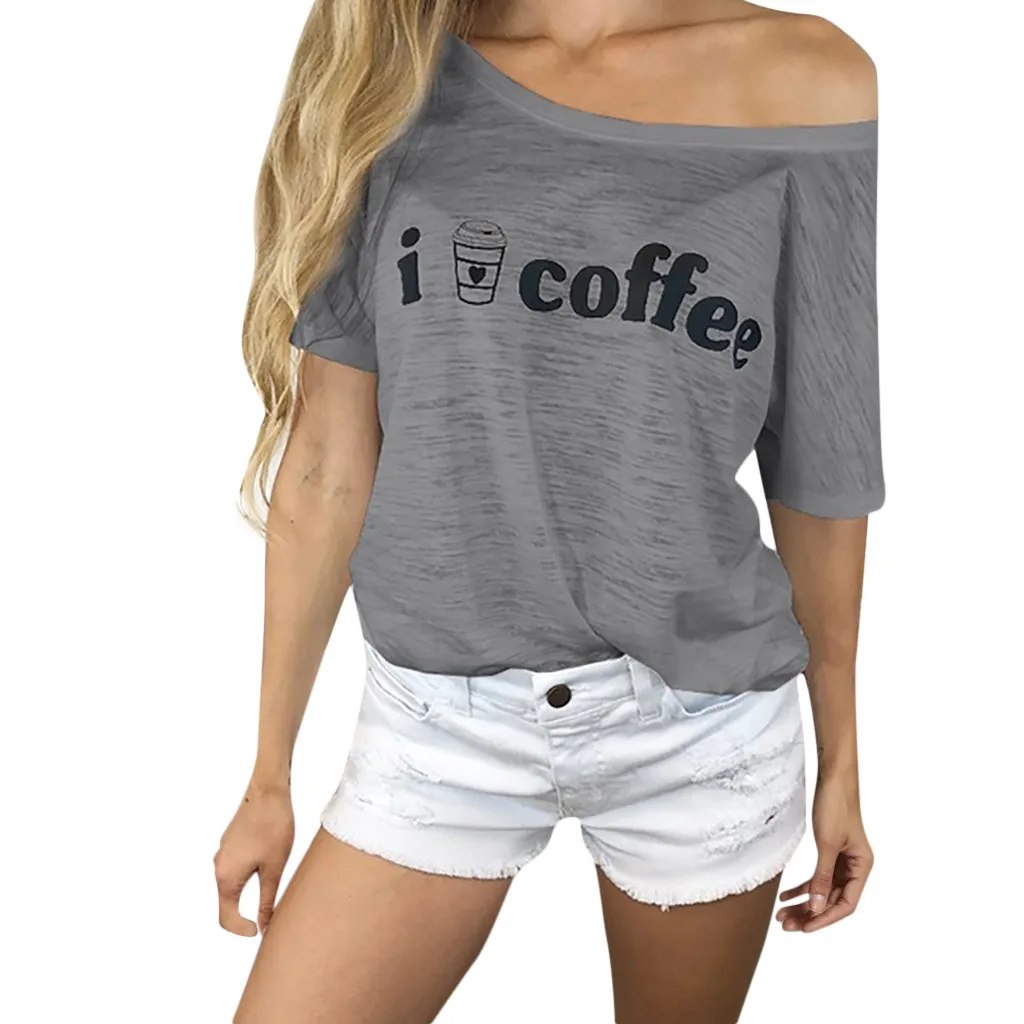 KLV 2019 Women Casual Floral Letter Short Sleeve Loose Top Shirt Tee free shipping D4
KLV 2019 Women Casual Floral Letter Short Sleeve Loose Top Shirt Tee free shipping D4