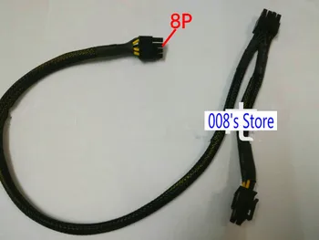 New 60CM Graphics Card Line 8P To Double 6+2PIN Power Supply Cable For The Great Wall Giant Dragon Module Power Line 1250W 18AWG
New 60CM Graphics Card Line 8P To Double 6+2PIN Power Supply Cable For The Great Wall Giant Dragon Module Power Line 1250W 18AWG