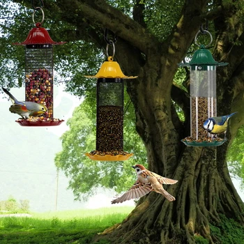 11.5*11.5*22.5CM Bird Feeder Easy Feeder mini garden outdoor park wild bird supplies
11.5*11.5*22.5CM Bird Feeder Easy Feeder mini garden outdoor park wild bird supplies