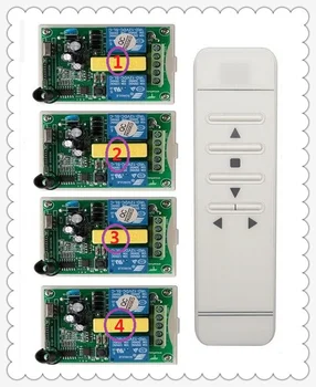 AC 220V 433mhz intelligent digital RF wireless remote control switch system 4*Receiver for projection screen/garage door/blinds
AC 220V 433mhz intelligent digital RF wireless remote control switch system 4*Receiver for projection screen/garage door/blinds