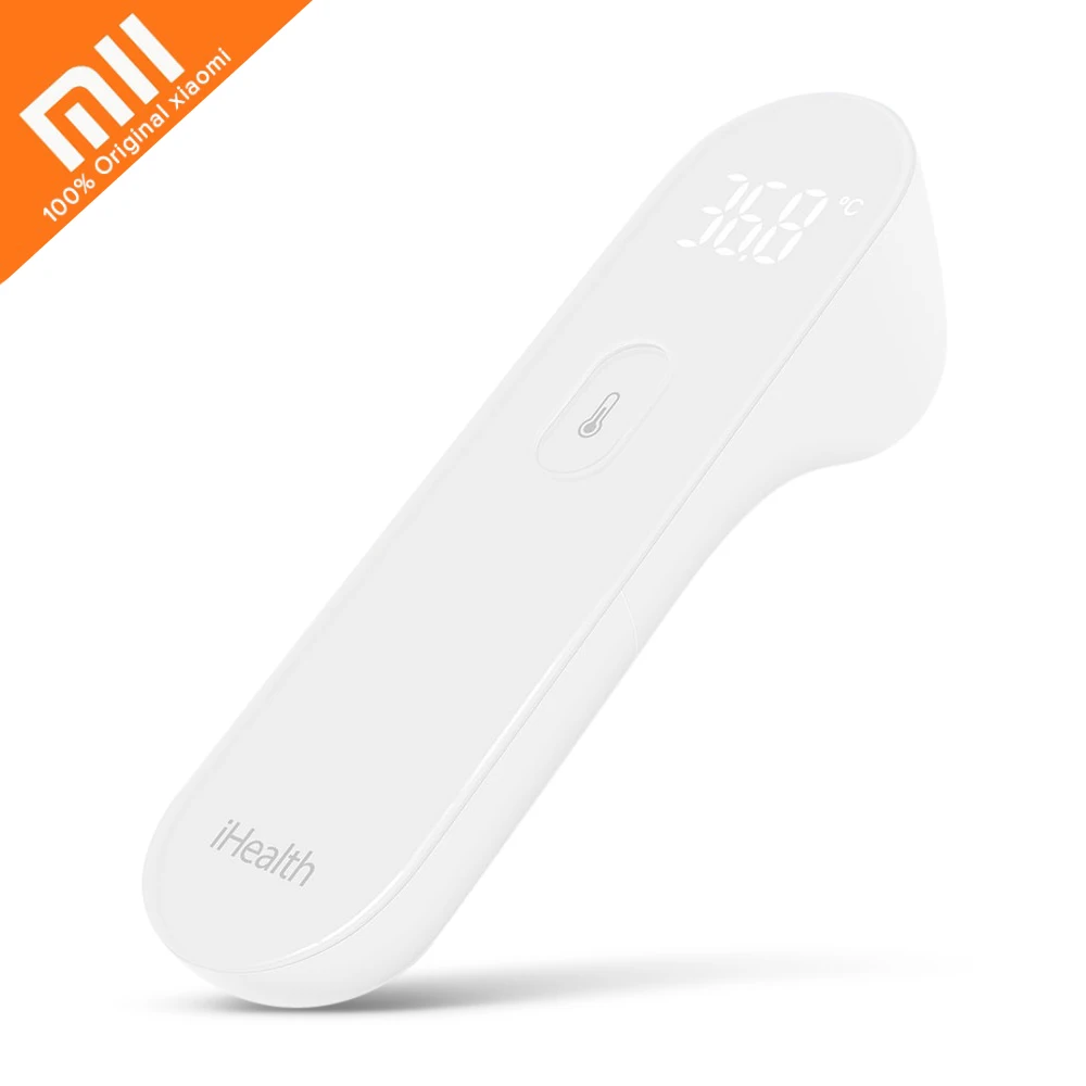Original Xiaomi Mijia iHealth Thermometer Accurate Digital Fever Infrared Clinical Thermometer NoContact Measurement LED display
Original Xiaomi Mijia iHealth Thermometer Accurate Digital Fever Infrared Clinical Thermometer NoContact Measurement LED display