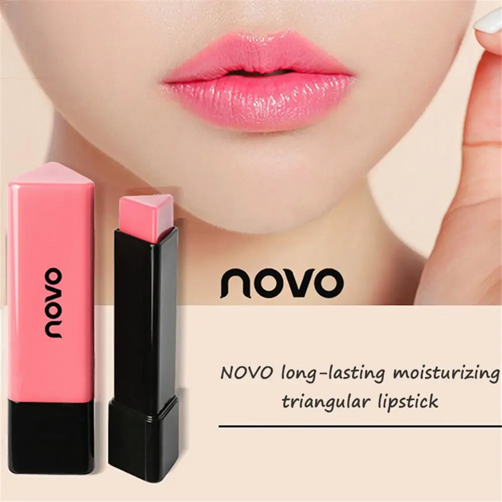 NOVO Lip Makeup 5 Colors Natural Moisturizing Triangle Lipstick Nutritious Matte Velvet Persistent Lip Stick Make Up Cosmetics40
NOVO Lip Makeup 5 Colors Natural Moisturizing Triangle Lipstick Nutritious Matte Velvet Persistent Lip Stick Make Up Cosmetics40