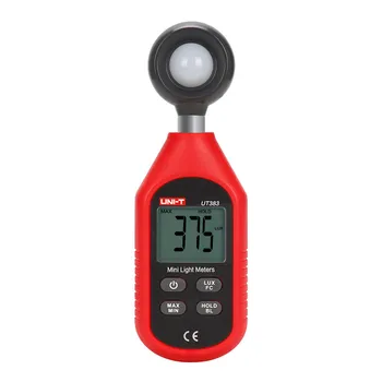 UNI-T UT383 mini Luminometer Photometer 200,000 Lux light meter equipped with photoelectric sensing technology
UNI-T UT383 mini Luminometer Photometer 200,000 Lux light meter equipped with photoelectric sensing technology