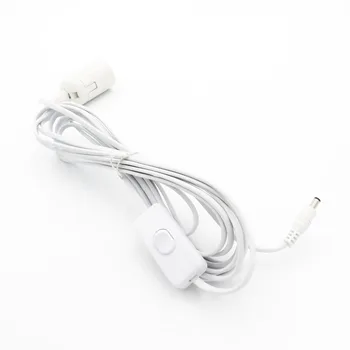 1pc x 5.5*2.1 Male Power Cord Cable E27 Lamp switch wire for Pendant LED Bulb Hanglamp Suspension lamp holder 5m
1pc x 5.5*2.1 Male Power Cord Cable E27 Lamp switch wire for Pendant LED Bulb Hanglamp Suspension lamp holder 5m