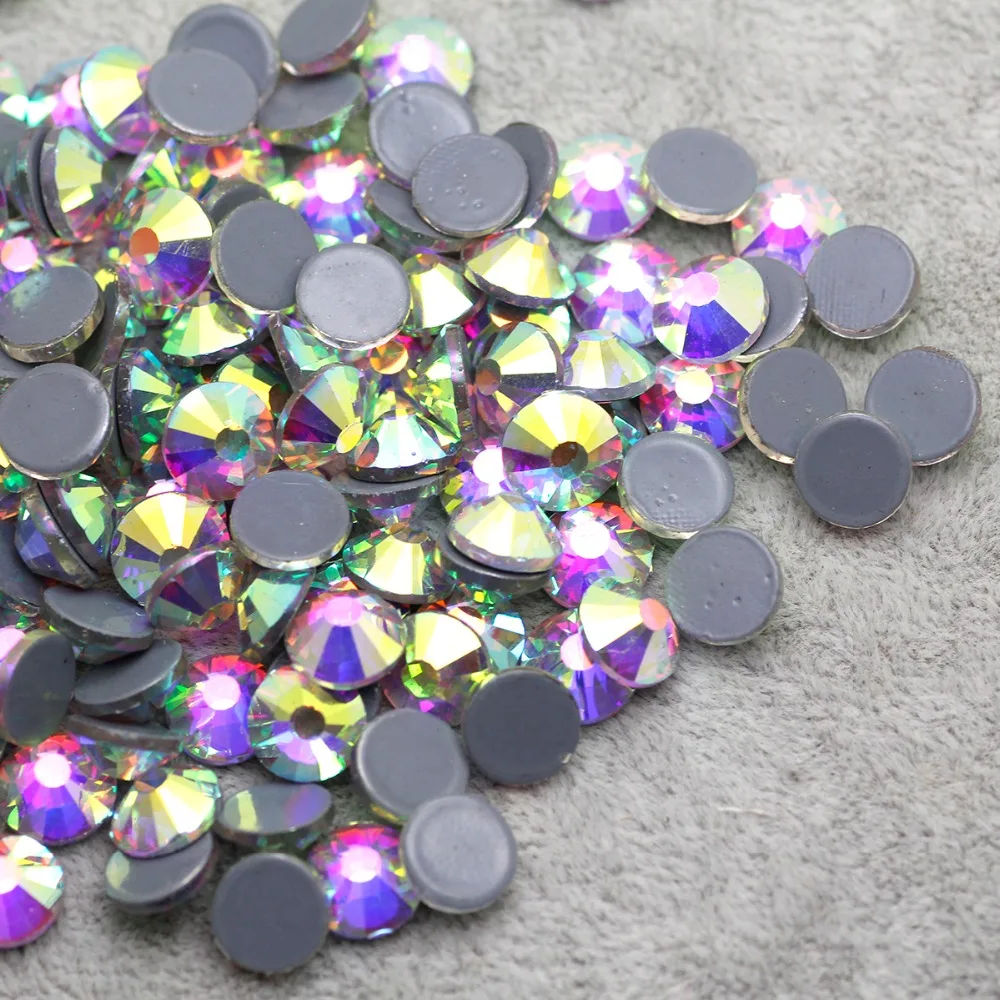 SS6-SS40 TOP AAAAA quality Crystal AB Hot fix Rhinestones Flatback With glue Iron on Clothing Garment accessories
SS6-SS40 TOP AAAAA quality Crystal AB Hot fix Rhinestones Flatback With glue Iron on Clothing Garment accessories