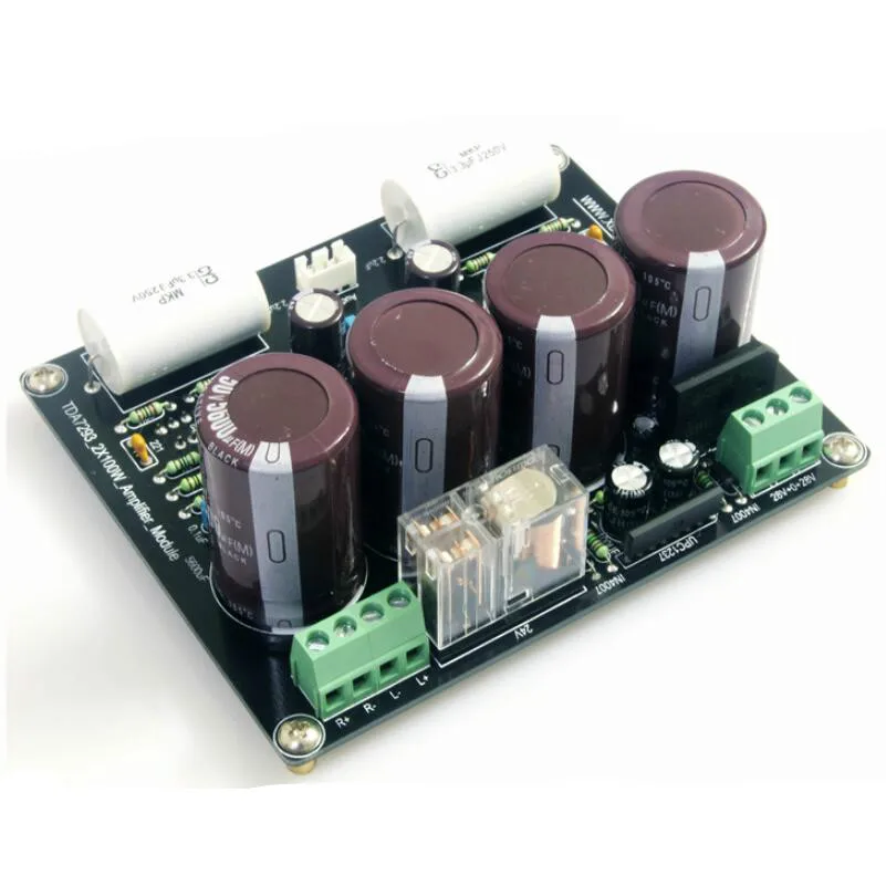 GHXAMP TDA7293 2*100W 2.0 Amplifier Board High power Stereo Current Feedback Type Power Amplifier Finished Board 1PC
GHXAMP TDA7293 2*100W 2.0 Amplifier Board High power Stereo Current Feedback Type Power Amplifier Finished Board 1PC