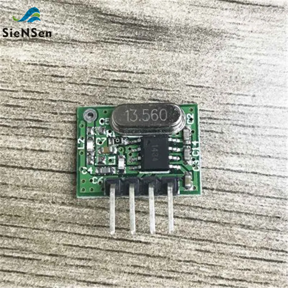 SieNSen 10Pcs/lot 433MHZ Transmitter Module Remote Lighting Wireless Toys Smart Home Launch Module CE/FCC for Access Control
SieNSen 10Pcs/lot 433MHZ Transmitter Module Remote Lighting Wireless Toys Smart Home Launch Module CE/FCC for Access Control