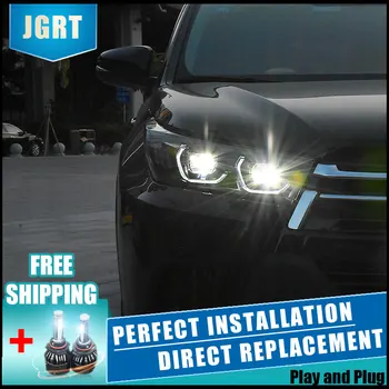 2PCS LED Headlights For Toyota Highlander 2015-2019 Car Led Lights Double Xenon Lens Car Daytime Running Lights Fog Light
2PCS LED Headlights For Toyota Highlander 2015-2019 Car Led Lights Double Xenon Lens Car Daytime Running Lights Fog Light