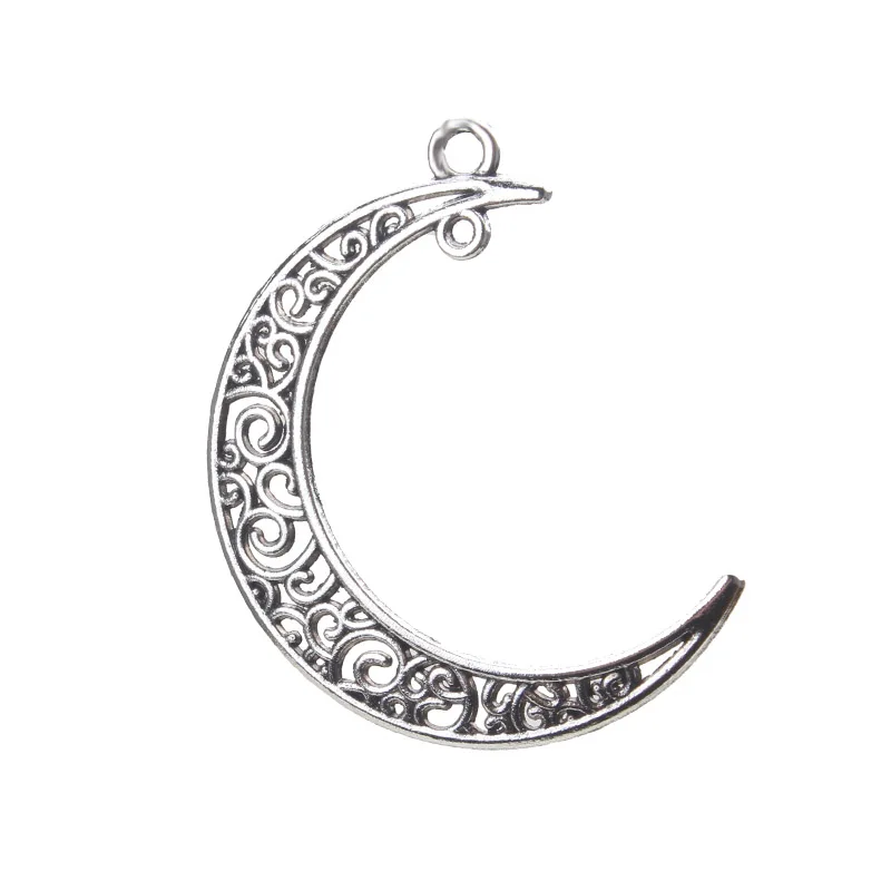10pc/lot Hollow Moon Crescent Shape Jewelry Jewelry Bracelet Necklace Keychain Charm Pendant 40mm x 29mm Pendant
10pc/lot Hollow Moon Crescent Shape Jewelry Jewelry Bracelet Necklace Keychain Charm Pendant 40mm x 29mm Pendant