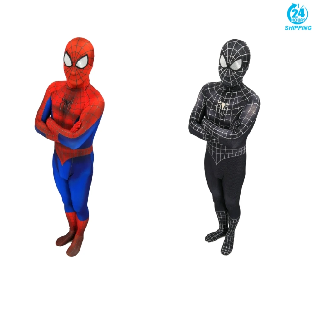 3D printing Spiderman 3 Black Symbiote 3D Cosplay Costume Zentai Spider Man Superhero Bodysuit Suit Jumpsuits Halloween
3D printing Spiderman 3 Black Symbiote 3D Cosplay Costume Zentai Spider Man Superhero Bodysuit Suit Jumpsuits Halloween