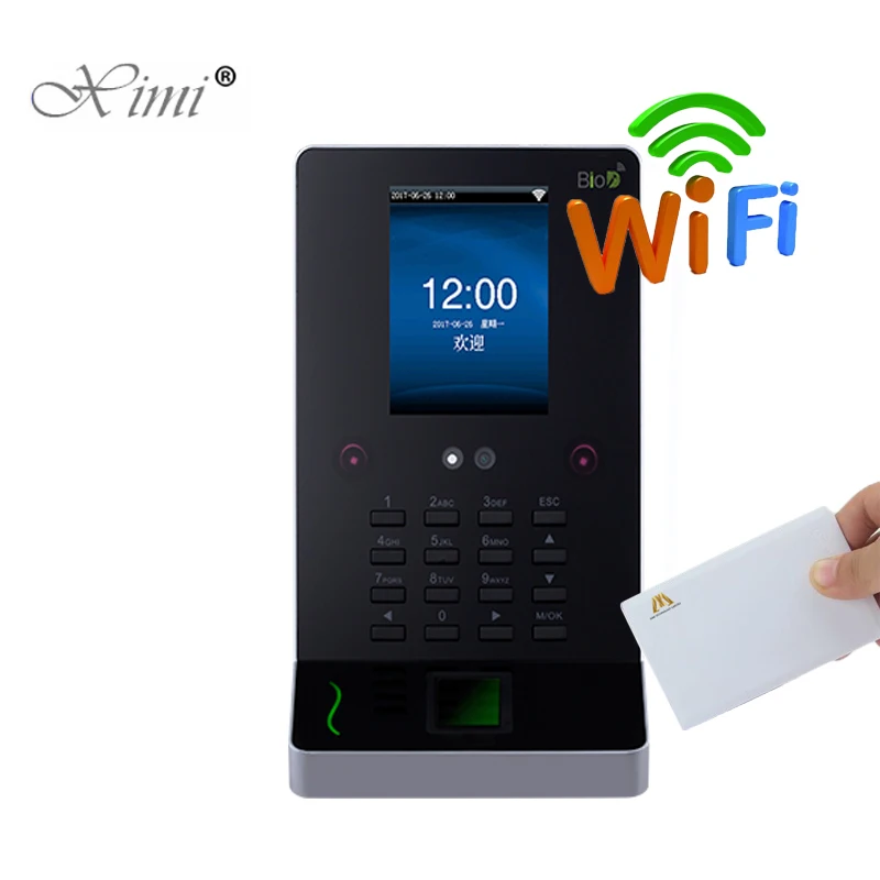 ZK UF600 Biometric Fingerprint And Face Time Attendance Employee Attendance With 13.56MHZ MF Card Reader Facial Access Control
ZK UF600 Biometric Fingerprint And Face Time Attendance Employee Attendance With 13.56MHZ MF Card Reader Facial Access Control