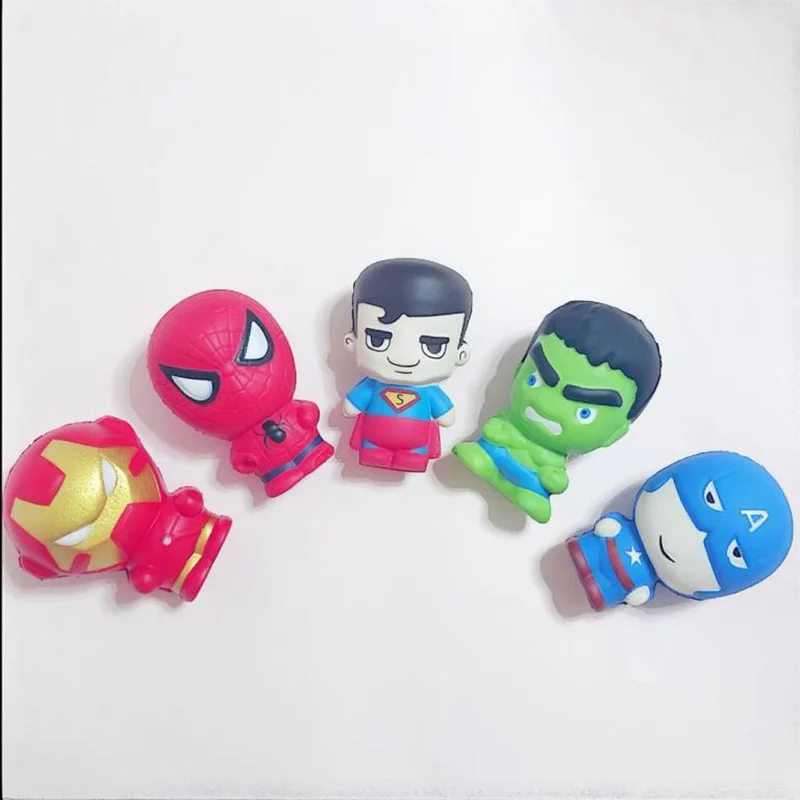 Squishy Toys Marvel Infinity war Avengers Super heroes Spiderman Hulk Iron man Captain America Superman Antistress Funny Toys
Squishy Toys Marvel Infinity war Avengers Super heroes Spiderman Hulk Iron man Captain America Superman Antistress Funny Toys