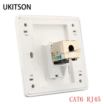 1 Port CAT 6 RJ45 Ethernet Wall Faceplate Extrusion Wire Socket 86x86mm For XBox Networking LAN Cords
1 Port CAT 6 RJ45 Ethernet Wall Faceplate Extrusion Wire Socket 86x86mm For XBox Networking LAN Cords