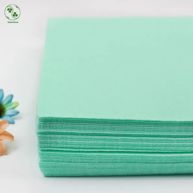 Solid Fresh Green Cloth Felts 30X30CM Pea Green Nonwoven Pure Color Fabrics Pack Needlework DIY Needle Sewing Felt Crafts
Solid Fresh Green Cloth Felts 30X30CM Pea Green Nonwoven Pure Color Fabrics Pack Needlework DIY Needle Sewing Felt Crafts
