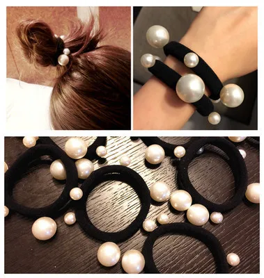 2Pcs/Lot Fashion Pearl Elastic Hair Rubber Band Hair Accessories for Women Girls Ponytail Holder Hair Ties Headdress Headbands
2Pcs/Lot Fashion Pearl Elastic Hair Rubber Band Hair Accessories for Women Girls Ponytail Holder Hair Ties Headdress Headbands