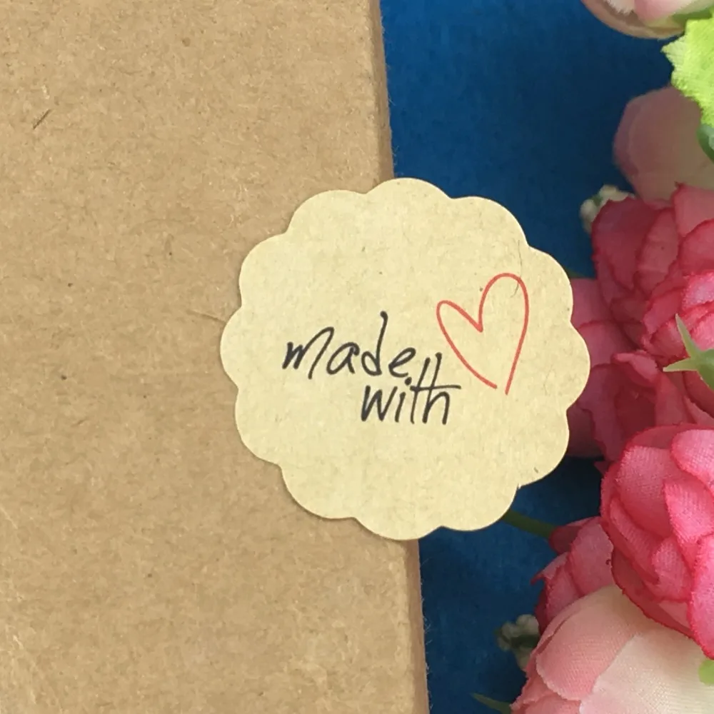 1200pcs Kraft Stickers Wedding love Gift Sticker Labels Sealing Self-adhesive Labels Baking labels DIY for gift/box/jewelry/cake
1200pcs Kraft Stickers Wedding love Gift Sticker Labels Sealing Self-adhesive Labels Baking labels DIY for gift/box/jewelry/cake