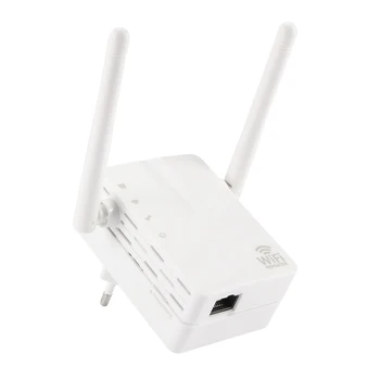 Wireless WIFI Repeater Signal Amplifier WIFI Router WPS 300Mbps Dual Antenna for Home office Easy to use Wireless range extender
Wireless WIFI Repeater Signal Amplifier WIFI Router WPS 300Mbps Dual Antenna for Home office Easy to use Wireless range extender