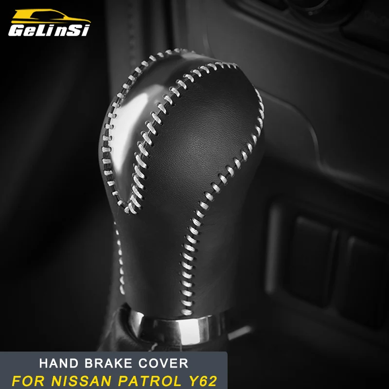 GELINSI Hand brake cover trim Stickers Covers Interior Accessories For Nissan Patrol Y62 Auto Car
GELINSI Hand brake cover trim Stickers Covers Interior Accessories For Nissan Patrol Y62 Auto Car