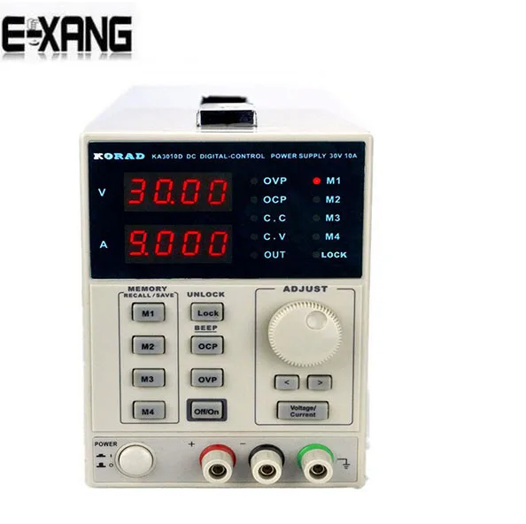 KORAD KA3010D -Precision Variable Adjustable 30V, 10A DC Linear Power Supply Digital Regulated Lab Grade
KORAD KA3010D -Precision Variable Adjustable 30V, 10A DC Linear Power Supply Digital Regulated Lab Grade