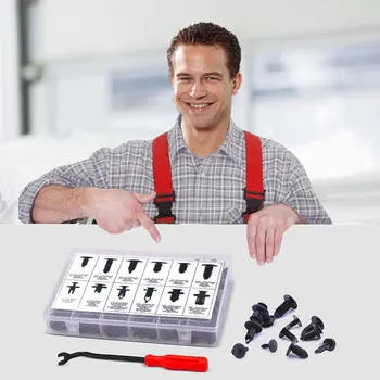 New 240pcs Car Bumper Fastener Rivet Panel Body Assortment Set Storage Case Rivets For Dacia 1310 Duster Logan Sandero Solenza
New 240pcs Car Bumper Fastener Rivet Panel Body Assortment Set Storage Case Rivets For Dacia 1310 Duster Logan Sandero Solenza