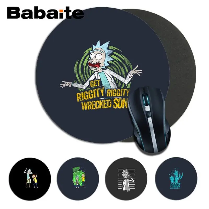 Babaite Cool New Rick And Morty Comfort Mat Gaming round Mousepad Size for 22*22cm round mousepad Rubber Rectangle Mousemats
Babaite Cool New Rick And Morty Comfort Mat Gaming round Mousepad Size for 22*22cm round mousepad Rubber Rectangle Mousemats